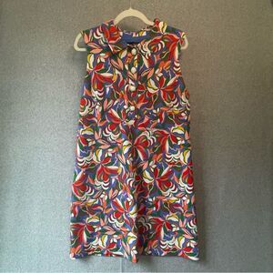 Jessica Howard Retro Button Front Dress Size 14